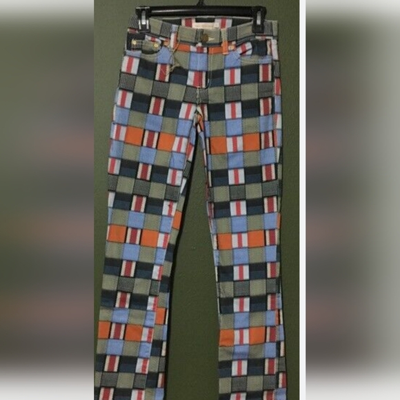 Tory Burch Patchwork Jeans - Picture 2 of 6